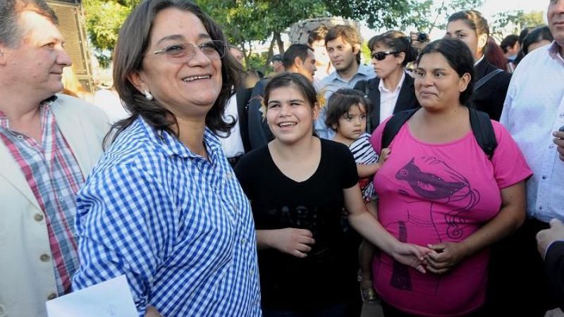 Lucía lanzó el programa “Mi Barrio Crece”