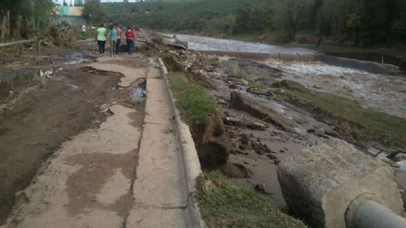 La Merced-Balcozna, con mucha precaución por daños a raíz de las lluvias