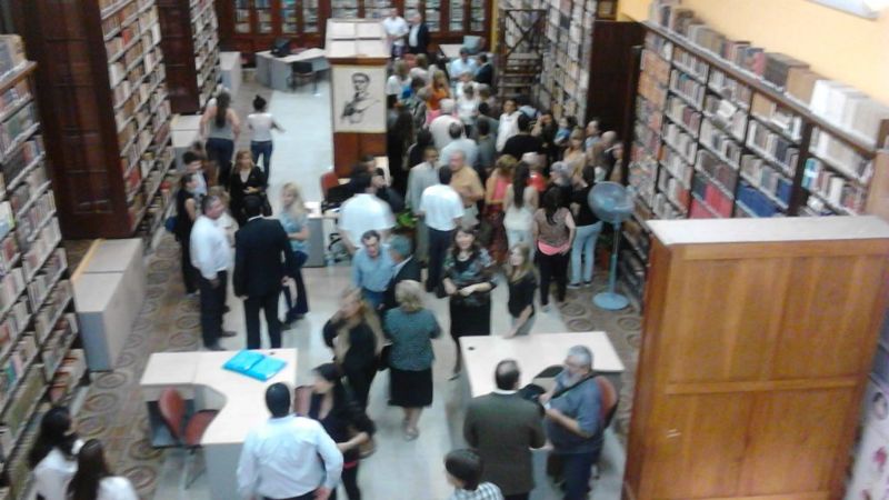 Reapertura de las bibliotecas Mons. Piedrabuena y Vicario Segura