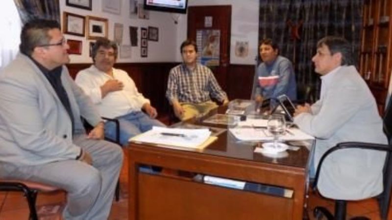 Andersch recibió a gremialistas de ATE por el aumento