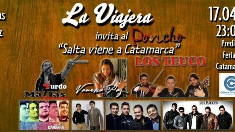 Este viernes, Peña “La Viajera” en el Predio Ferial