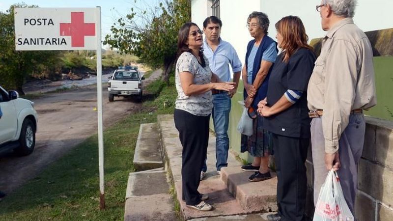 Corpacci recorrió Balcozna y fijó prioridades de asistencia