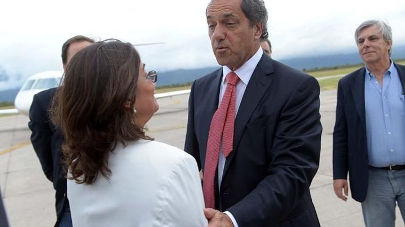 Llegó Scioli a Catamarca