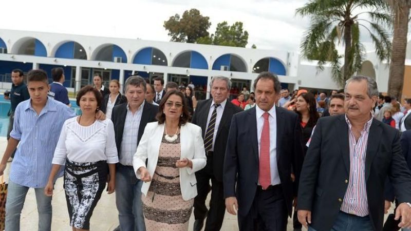 La Gobernadora recorrió el CIIC junto a Scioli