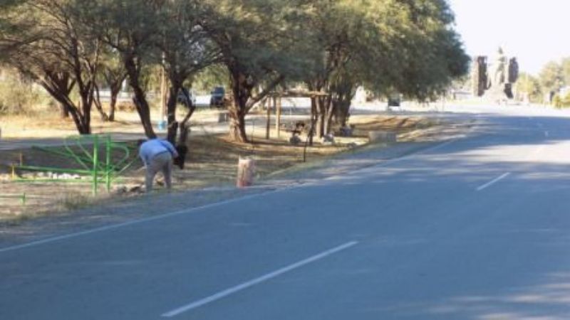 Nueva pista de salud en el acceso norte