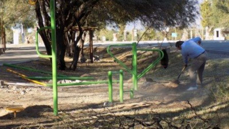 Nueva pista de salud en el acceso norte