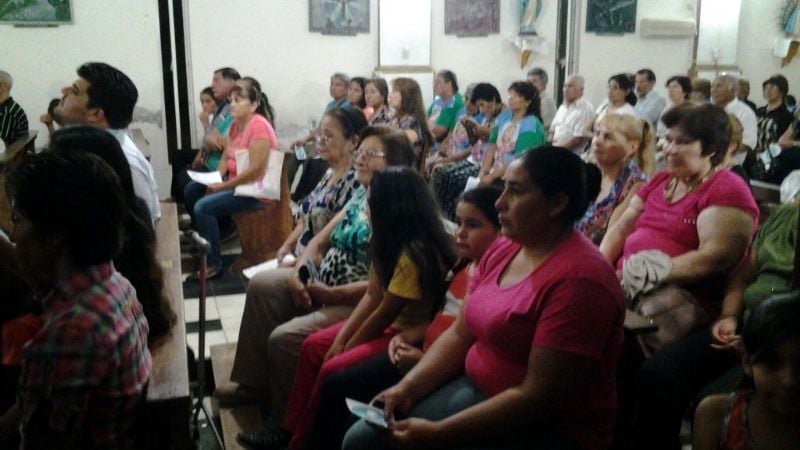 La parroquia Nuestra Señora del Valle en Icaño festejó los 5 años de su creación