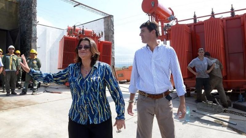 Lucía recorrió la Subestación Transformadora Sur