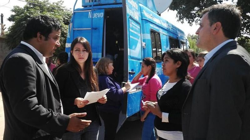 La Unidad Móvil de Documentación en Valle Viejo