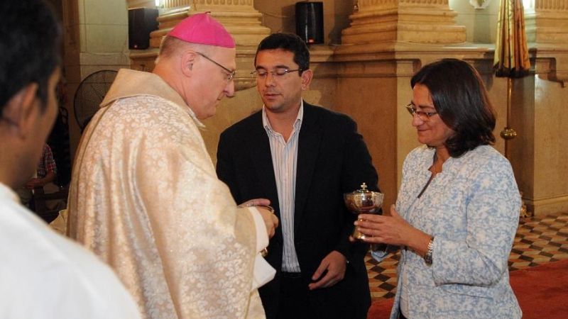 La Gobernadora participó del homenaje a la Virgen