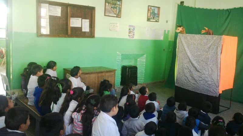 Escuelas santamarianas disfrutan de funciones de títeres