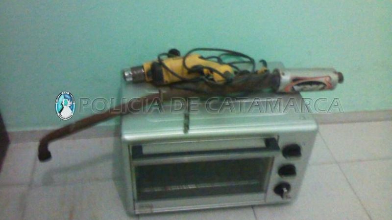 Recuperan varios elementos robados en La Paz