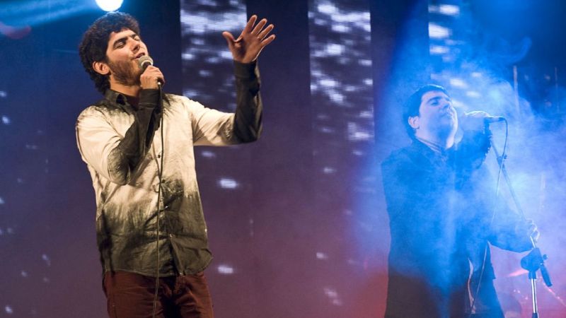 Cantores salteños y catamarqueños, juntos en el Predio Ferial