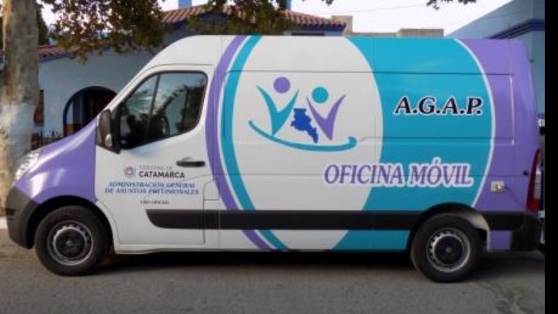El móvil de AGAP atendió en Santa María