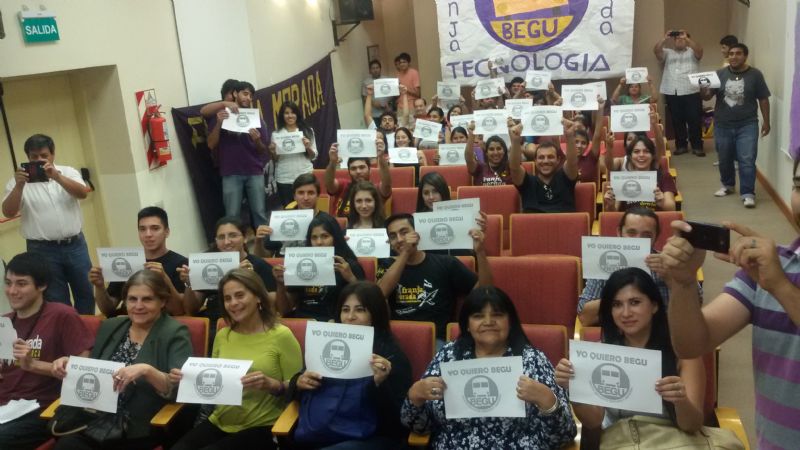 Importante movida en reclamo del boleto educativo gratuito