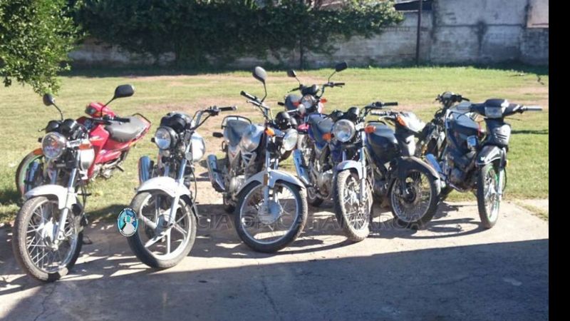 Ocho motos al Corralón