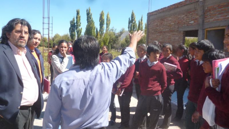 Ariza visitó el interior profundo de Santa María