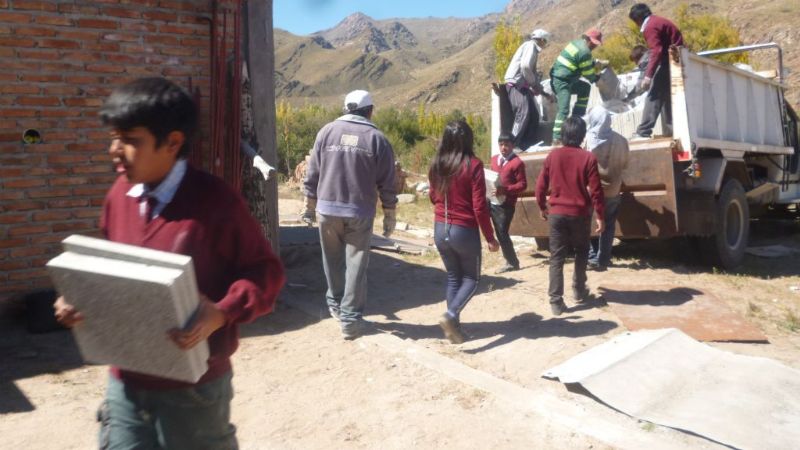 Ariza visitó el interior profundo de Santa María