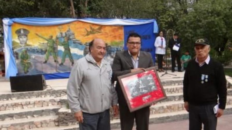 Homenaje a los héroes de Malvinas