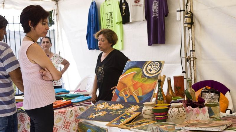 Mucho para ver y comprar en la feria Manos Catamarqueñas