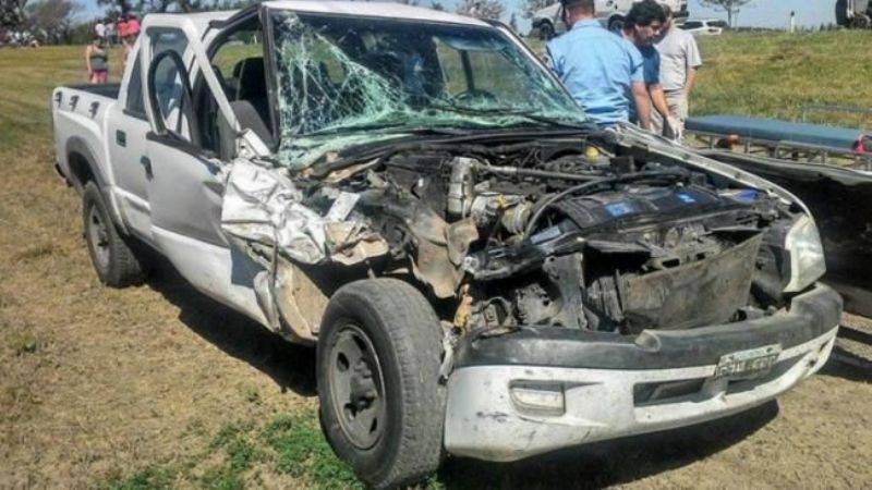 Así atropelló una pickup a 40 ciclistas en Río Cuarto