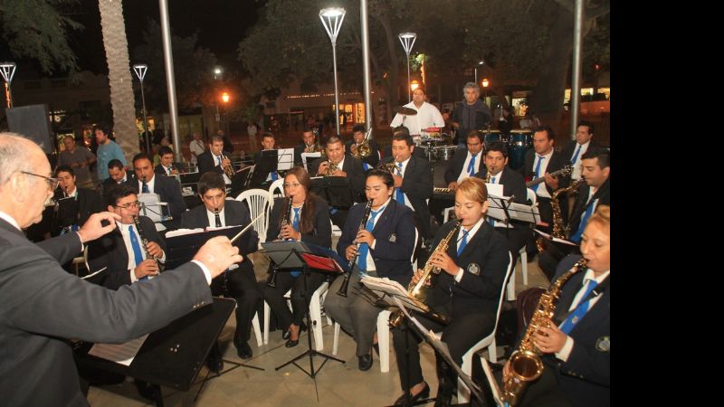 La Banda de Música Municipal festejó su 18º aniversario en la Glorieta