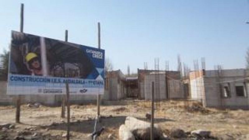 Construcción del IES Andalgalá