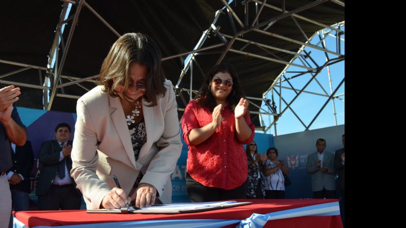 Detalles del convenio para el asfaltado de 500 calles de Valle Viejo