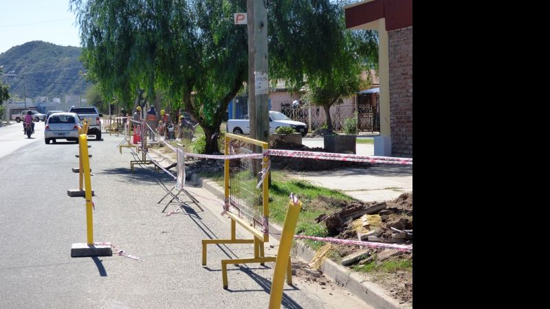 La primera etapa de la obra de gas natural de Parque América tiene un avance del 40 %