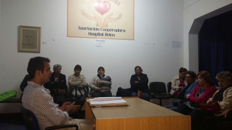 Personería Jurídica se reunió con la Cooperadora del Hospital Zonal de Belén‏
