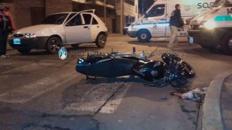 Dos jóvenes heridos tras protagonizar un choque