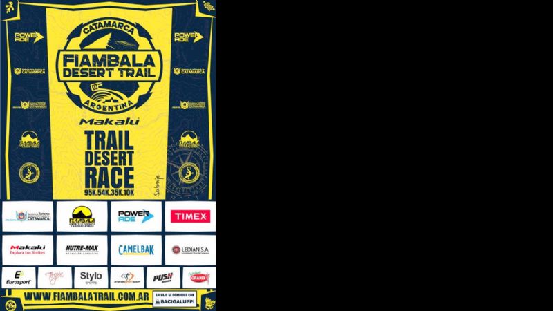 El lunes habrá una charla informativa sobre el Fiambalá Desert Trail