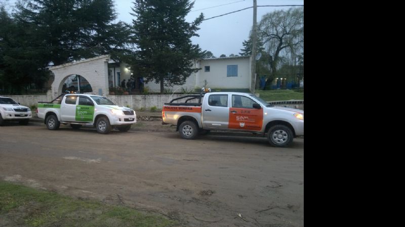 Asistencia de Minería a damnificados de Balcozna
