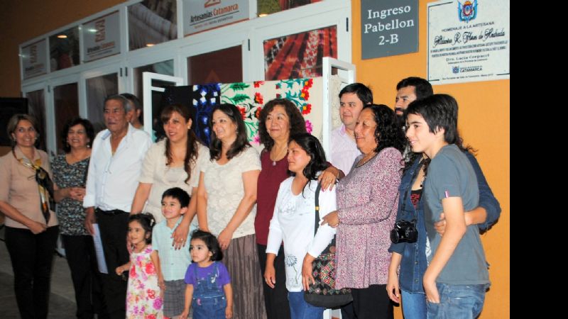Sentido homenaje a la artesana tinogasteña Aldacira Flores de Andrada