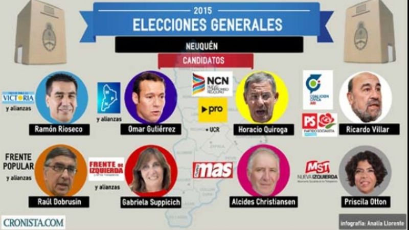 Neuquén elige hoy gobernador, a pesar de las cenizas