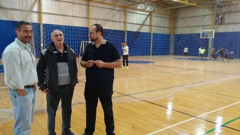 El auxiliar del Polideportivo “FME” refaccionado