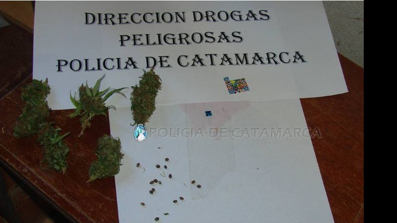 Arrestan a dos jóvenes con droga en el Sur capitalino