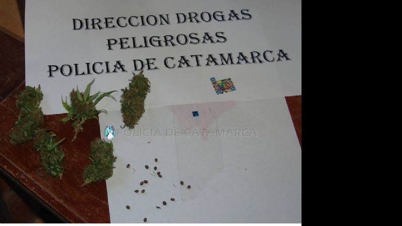 Arrestan a dos jóvenes con droga en el Sur capitalino