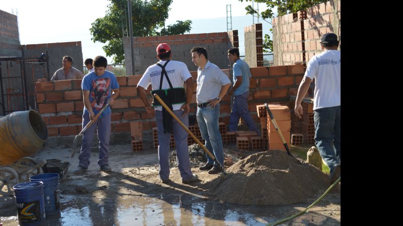 Argentina Trabaja construye salas de jardín de 4