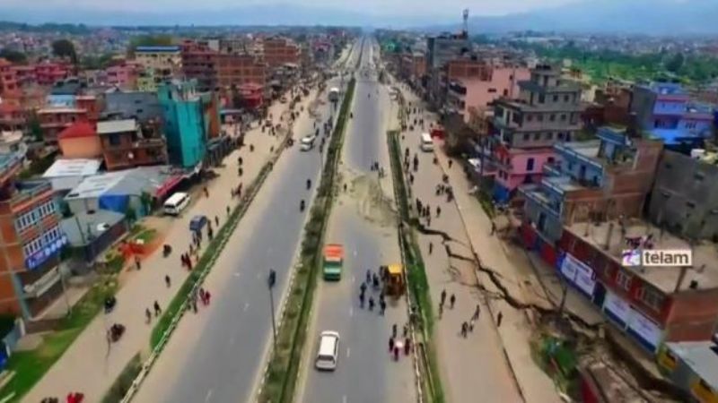 Así quedó la ciudad de Katmandú tras el terremoto