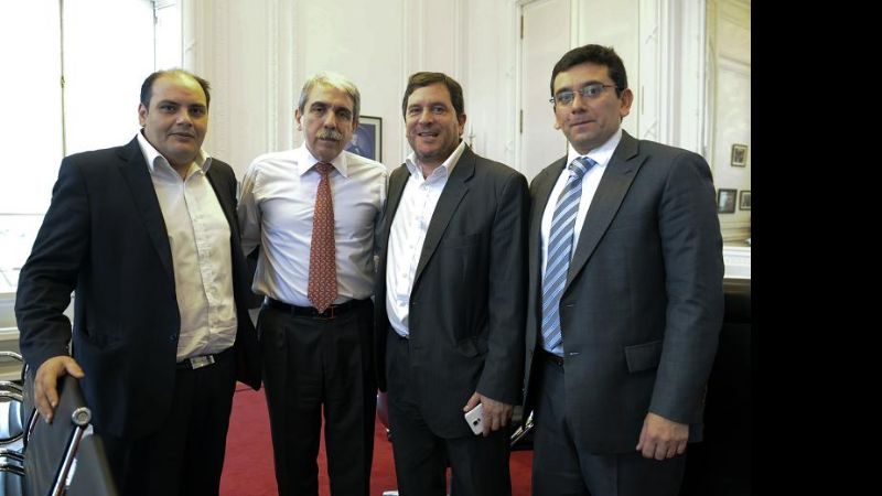 Saadi se reunió con Aníbal Fernández
