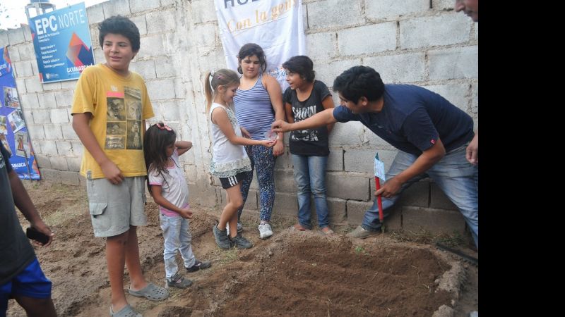 Puesta en marcha de la huerta agroecológica para la integración social