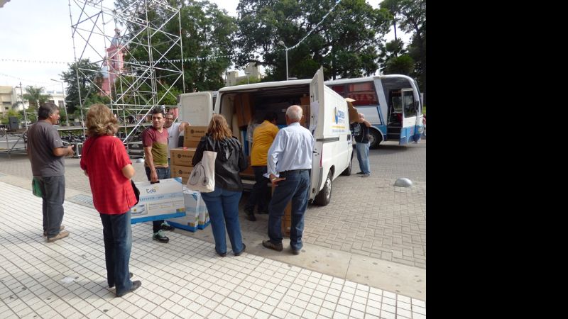 Exitosa entrega de kits de la TDA