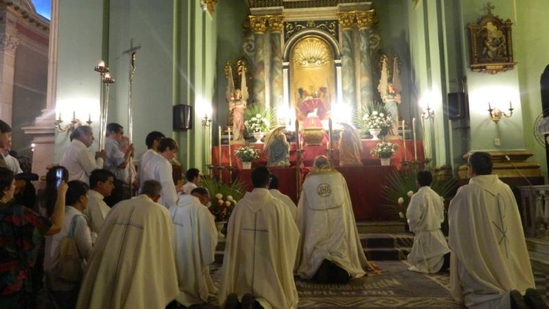 Misa de la Última Cena del Señor en la Catedral Basílica