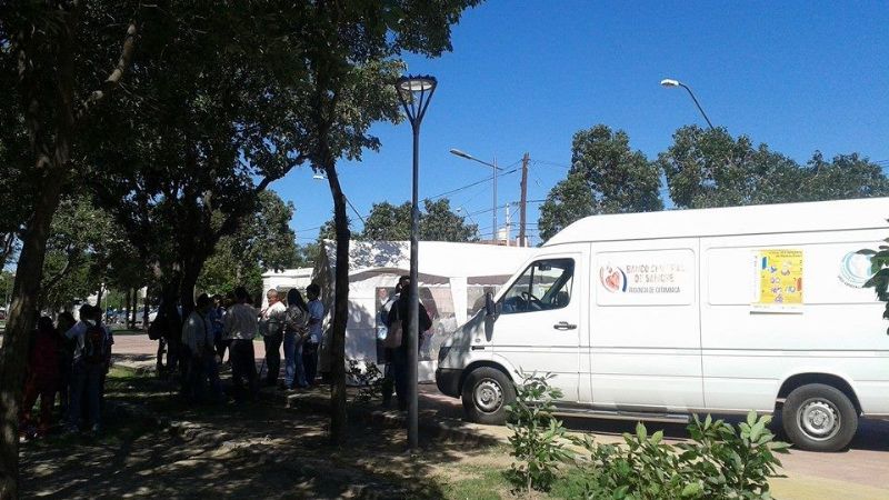 Colecta de sangre por el Día Nacional de Donantes de Medula Ósea