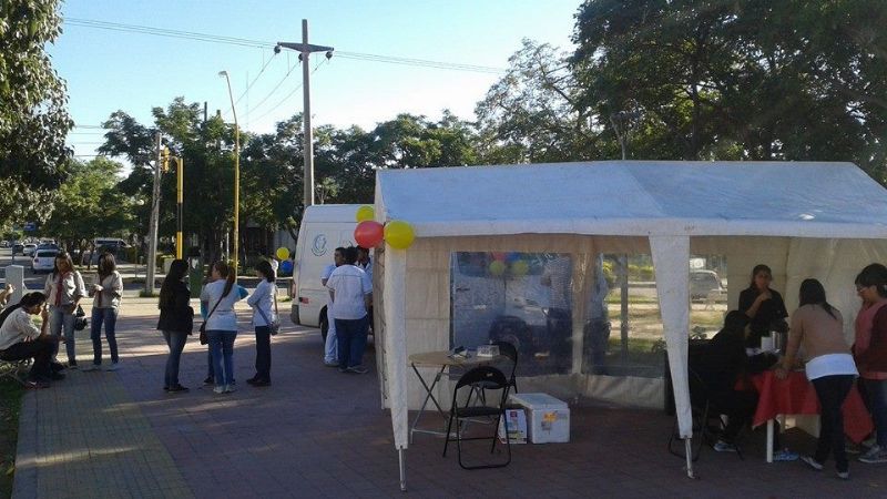 Colecta de sangre por el Día Nacional de Donantes de Medula Ósea