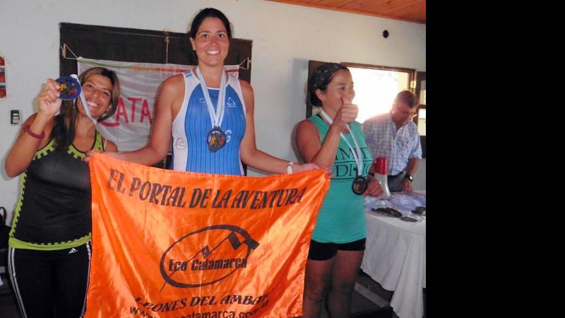 Belén Silva al “medio iroman” de Termas de Río Hondo	