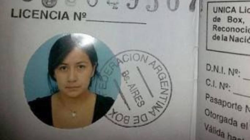 “La Pepé” Rasjido primera catamarqueña boxeadora profesional