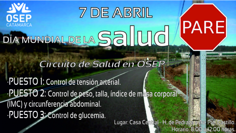 OSEP celebra el Día Mundial de la Salud con actividades para sus afiliados