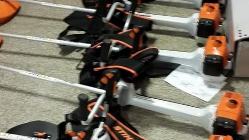 Operativo limpieza en el barrio 140 viviendas de Valle Viejo